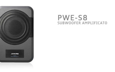 PWE-S8, SubWoofer compatto e potente
