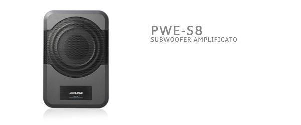 PWE-S8, SubWoofer compatto e potente