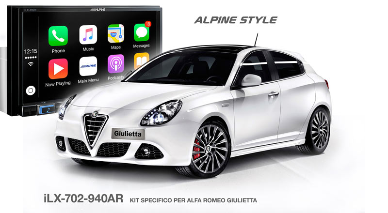 iLX-702-940AR, Kit per Alfa Romeo Giulietta