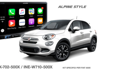 iLX-702D-500X e INE-W710D-500X dedicati FIAT 500X