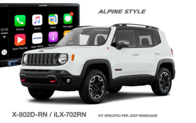 X802D-RN, il KIT per Jeep Renegade